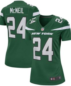 Freeman McNeil New York Jets Nike Women's Game Retired Player Jersey - Gotham Green