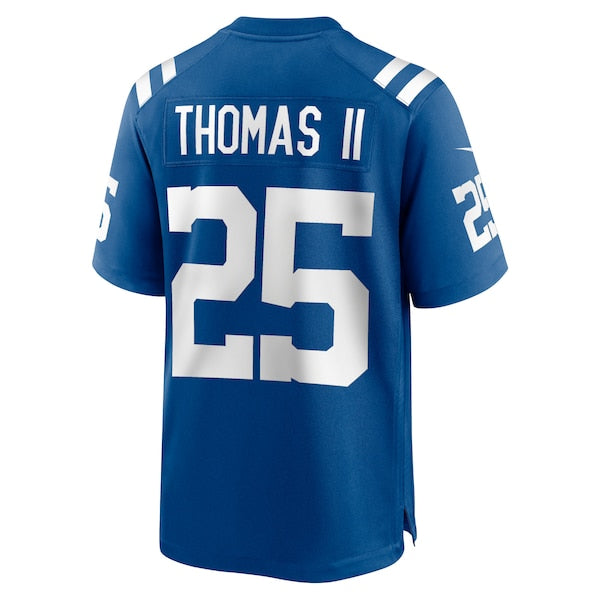 Rodney Thomas II Indianapolis Colts Nike Game Player Jersey - Royal/Blue - Image 4