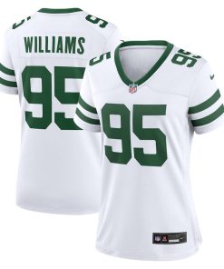 Quinnen Williams New York Jets Nike Women's Legacy Player Game Jersey - White
