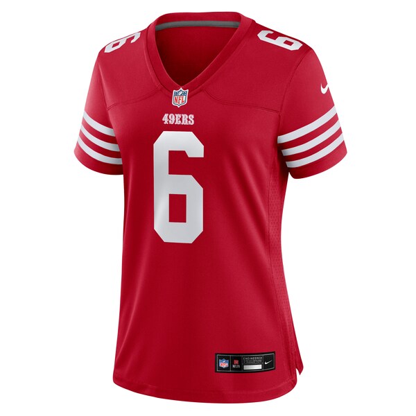 Malik Mustapha San Francisco 49ers Nike Women's Game Jersey - Scarlet - Image 3