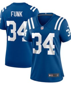 Jake Funk Indianapolis Colts Nike Women's Team Game Jersey -  Royal