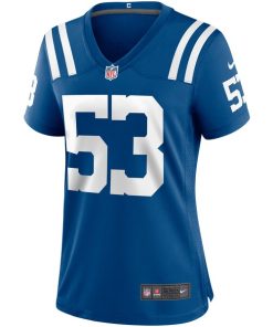 Alternative view of Shaquille Leonard Indianapolis Colts Nike Women's Player Game Jersey - Royal