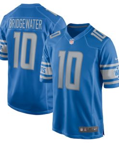Teddy Bridgewater Detroit Lions Nike Team Game Jersey -  Blue