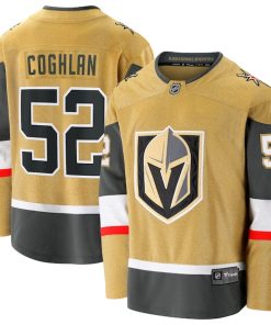 Dylan Coghlan Vegas Golden Knights  Home Breakaway Jersey - Gold