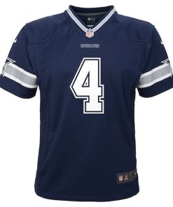 Alternative view of Dak Prescott Dallas Cowboys Nike Toddler Team Game Jersey - Navy