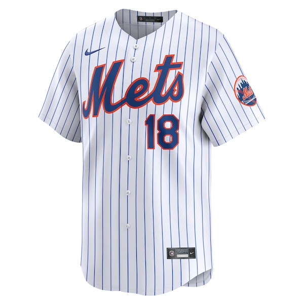 Darryl Strawberry New York Mets Nike Home Limited Player Jersey - White - Image 2