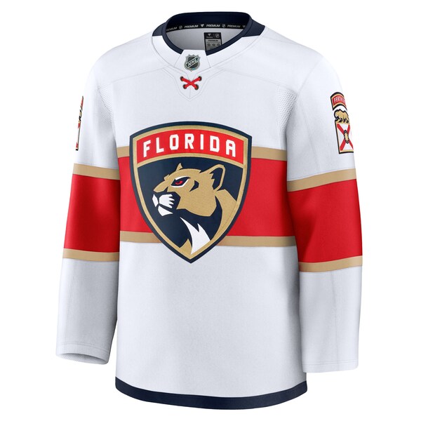 Florida Panthers Away Premium Jersey - White/Red - Image 3