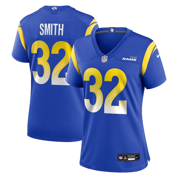 Christopher Smith Los Angeles Rams Nike Women's Team Game Jersey - Royal