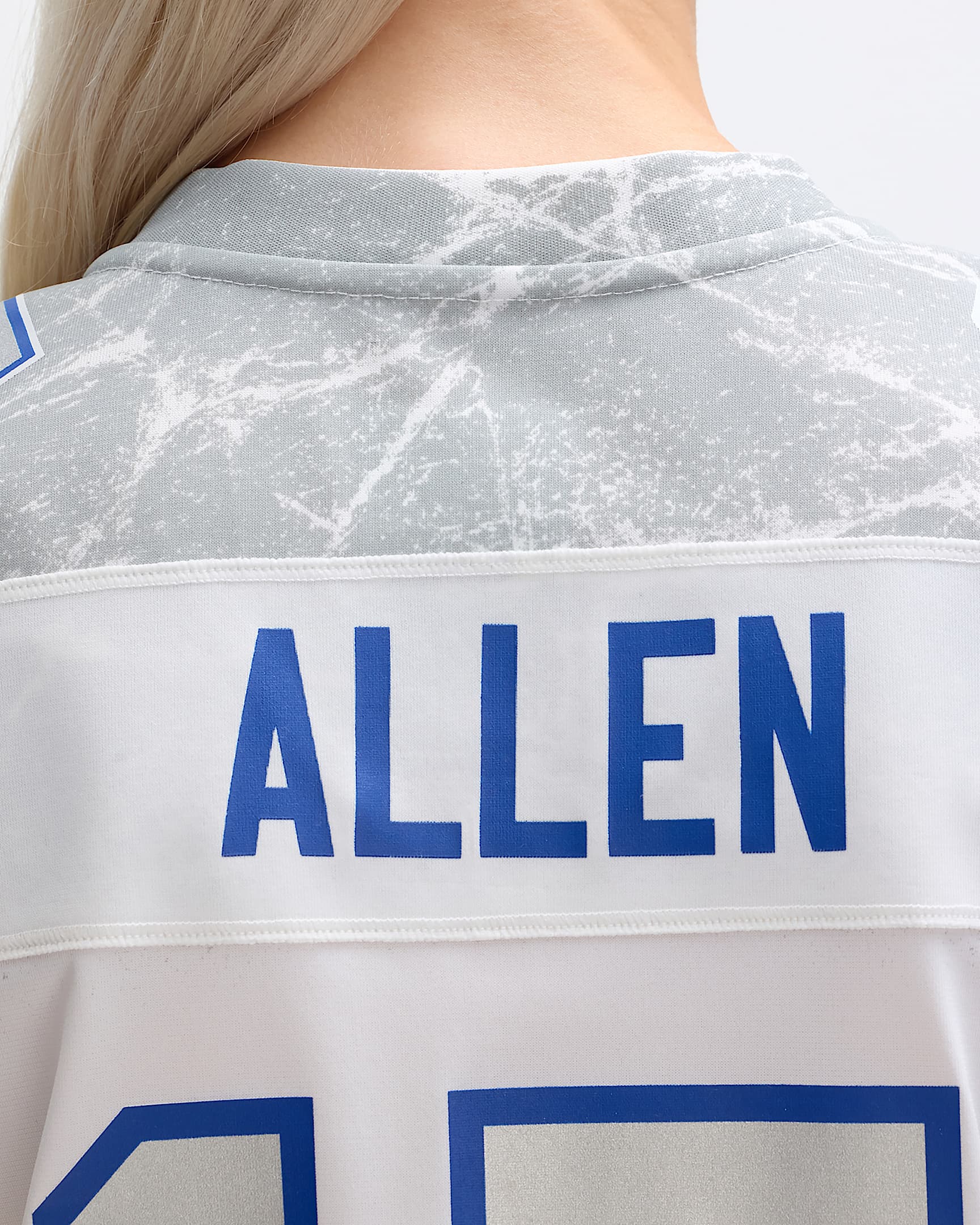 Women's Josh Allen Buffalo Bills Nike 2025 RIVALRIES Game Jersey - White - Image 6