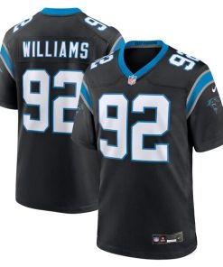 Raequan Williams Carolina Panthers Nike Team Game Jersey - Black
