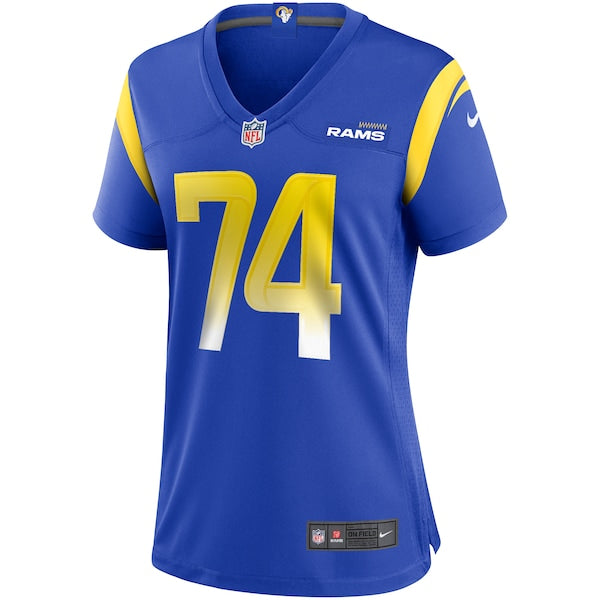 Merlin Olsen Los Angeles Rams Nike Women's Game Retired Player Jersey - Royal - Image 2