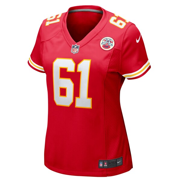 C.J. Hanson Kansas City Chiefs Nike Women's Game Jersey - Red - Image 3