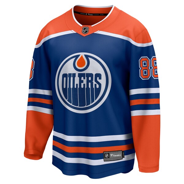 Andrew Mangiapane Edmonton Oilers Home Breakaway Jersey - Royal - Image 2