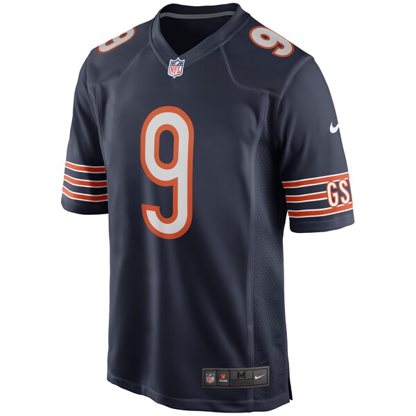 Nick Foles Chicago Bears Nike Game Player Jersey - Navy - Image 2