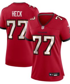Charlie Heck Tampa Bay Buccaneers Nike Women's Team Game Jersey -  Red