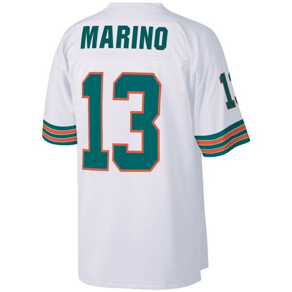 Dan Marino Miami Dolphins Big & Tall 1984 Retired Player Replica Jersey - White - Image 3