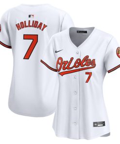 Jackson Holliday Baltimore Orioles Nike Women's Home Limited Player Jersey - White