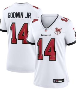 Chris Godwin Jr. Tampa Bay Buccaneers Nike Women's 50th Season White Game Jersey - White