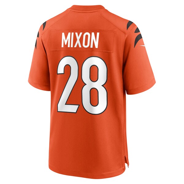 Joe Mixon Cincinnati Bengals Nike Game Jersey - Orange/White - Image 4