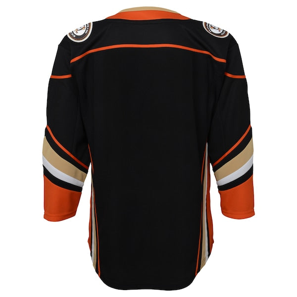 Anaheim Ducks Youth Home Premier Jersey - Black - Image 3