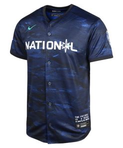 Alternative view of National League Nike Youth 2023 MLB All-Star Game Limited Jersey - Royal