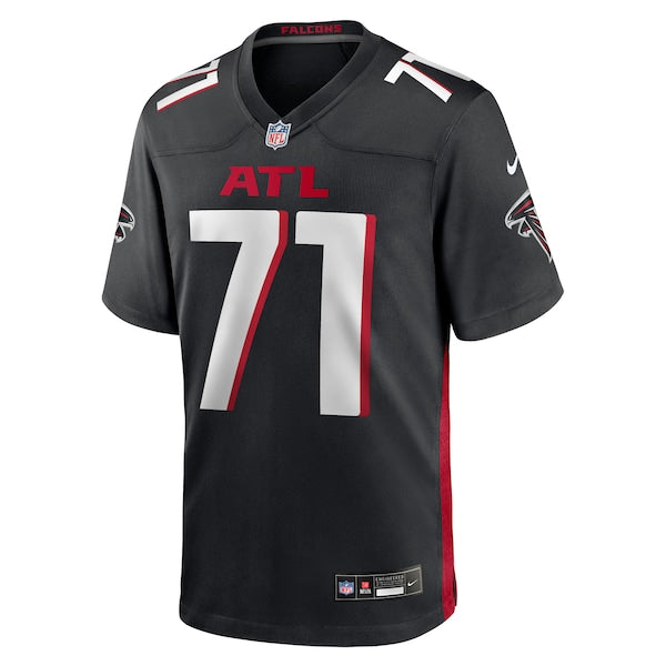 Elijah Wilkinson Atlanta Falcons Nike Team Game Jersey - Black - Image 3