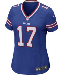 Alternative view of Josh Allen Buffalo Bills Nike Women's Game Jersey - Royal