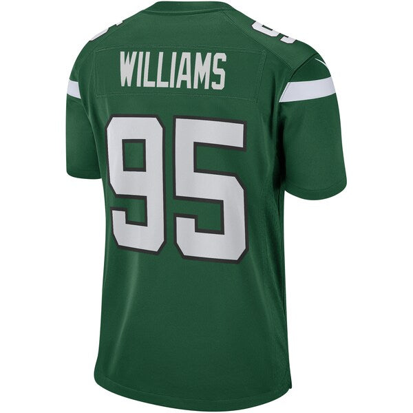 Quinnen Williams New York Jets Nike Game Jersey - Gotham Green - Image 4