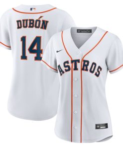 Mauricio Dub¨®n Houston Astros Nike Women's Home Replica Jersey - White