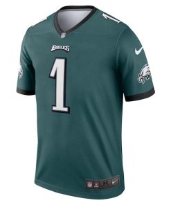 Alternative view of Jalen Hurts Philadelphia Eagles Nike Legend Jersey - Midnight Green