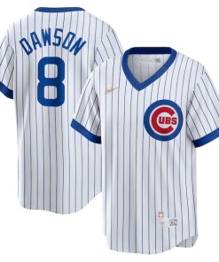 Andre Dawson Chicago Cubs Nike Home Cooperstown Collection Player Jersey - White