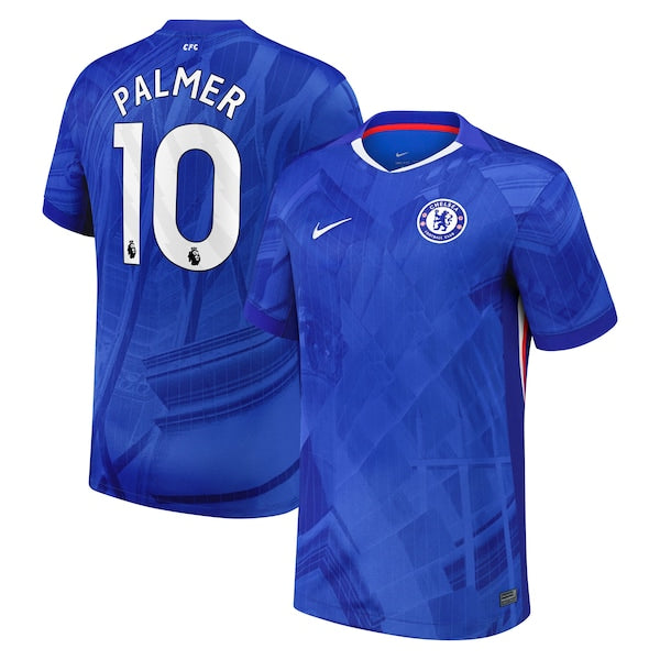 Cole Palmer Chelsea Nike 2025/26 Home Replica Player Jersey - Blue/Cream - Image 2