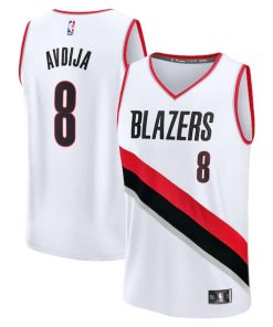 Deni Avdija Portland Trail Blazers  Youth Fast Break Replica Player Jersey - Association - White Edition