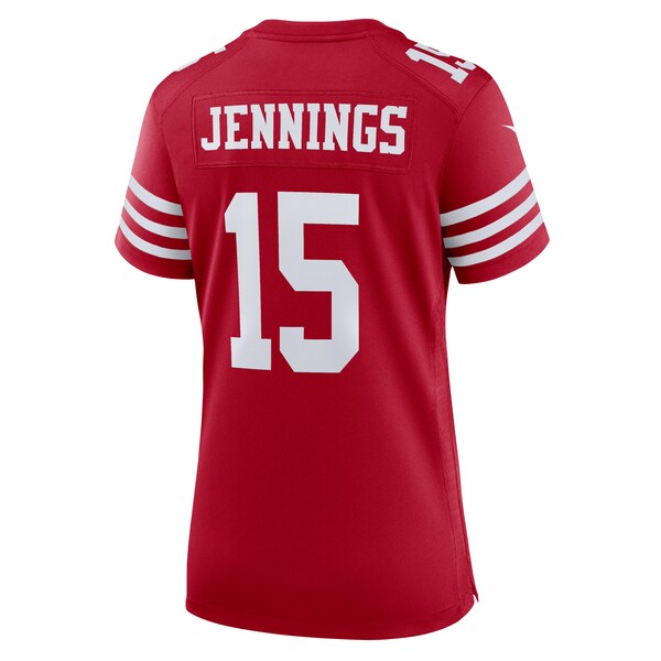 Jauan Jennings San Francisco 49ers Nike Women's Game Jersey - Scarlet - Image 3