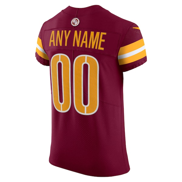 Washington Commanders Nike Vapor Untouchable Elite Custom Jersey - Burgundy - Image 3