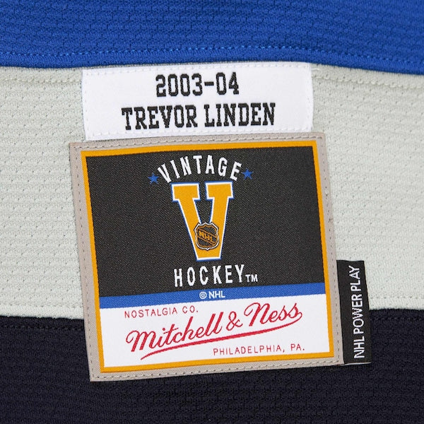 Trevor Linden Vancouver Canucks 2003-04 Power Play Jersey - White - Image 7