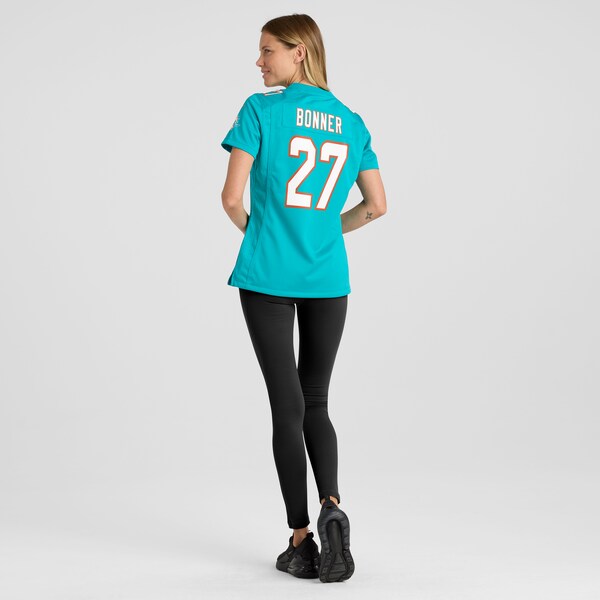 Ethan Bonner Miami Dolphins Nike Women's Game Jersey - Aqua - Image 5