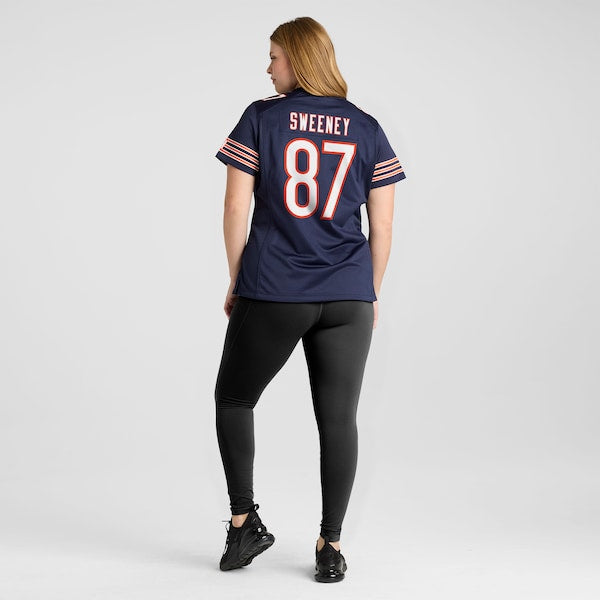Tommy Sweeney Chicago Bears Nike Women's Game Jersey - Navy - Image 8