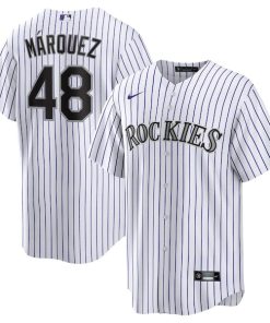 Germ¨¢n M¨¢rquez Colorado Rockies Nike Home  Replica Player Jersey - White
