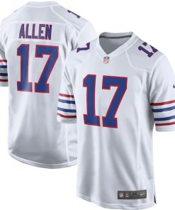 Josh Allen Buffalo Bills Nike Alternate Game Player Jersey - White/Red/Royal