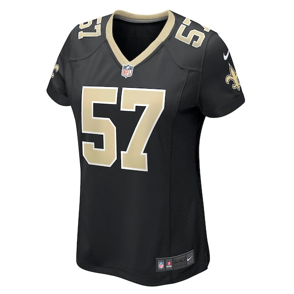 Rickey Jackson New Orleans Saints Nike Women's Retired Player Jersey - Black - Image 2