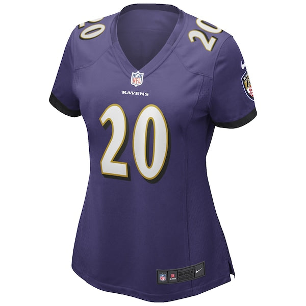 Ed Reed Baltimore Ravens Nike Women's Game Retired Player Jersey - Purple - Image 2