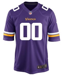 Alternative view of Nike Minnesota Vikings Youth Custom Game Jersey