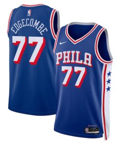 V. J. Edgecombe Philadelphia 76ers Nike Unisex 2025 NBA Draft First Round Pick Swingman Jersey - Icon Edition - Royal