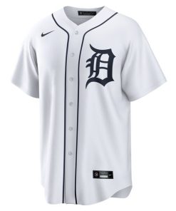 Alternative view of Andy Ibanez Detroit Tigers Nike Home Replica Jersey - White