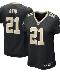 Justin Reid New Orleans Saints Nike Women's Team Game Jersey -  Black
