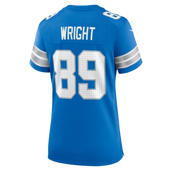 Brock Wright Detroit Lions Nike Women's Team Game Jersey - Blue - Image 4