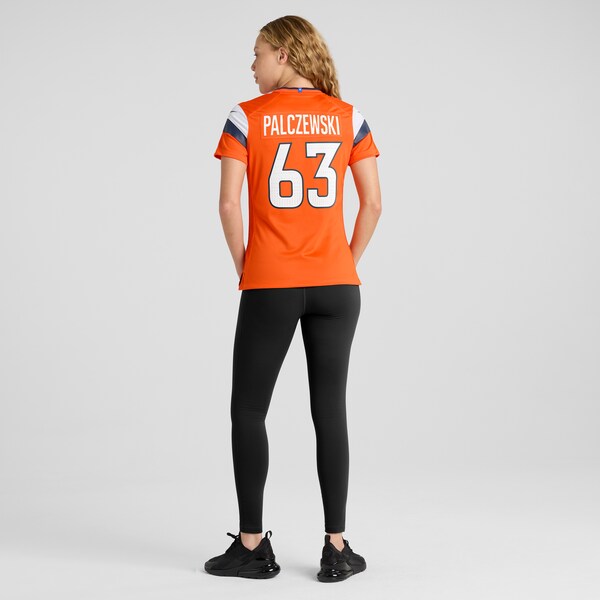 Alex Palczewski Denver Broncos Nike Women's Team Game Jersey - Orange - Image 7