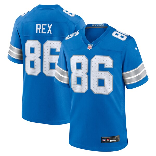 Isaac Rex Detroit Lions Nike Game Jersey - Blue