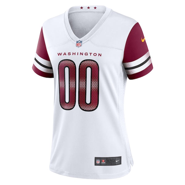 Washington Commanders Nike Women's Game Custom Player Jersey - White - Image 2